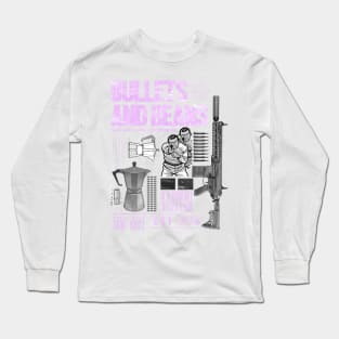 Bullets and Beans Pink Pistols Long Sleeve T-Shirt